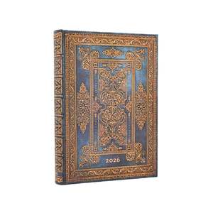 2026 Diary - Day At A Time Midi - Blue Luxe