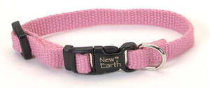 Collars: Coastal New Earth® Soy Dog Collar - Rose
