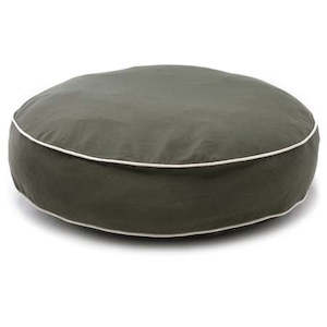Dog Beds: Dog Bed - Dog Gone Round Olive