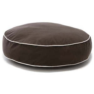 Awesome Dog Gone Smart Round Dog Bed - Brown