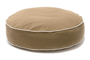 Dog Beds: Dog Bed - DogGone Smart Dog Bed Round Khaki