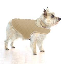 Jackets And Jumpers: Dog Jacket - Quilt Belly Beige
