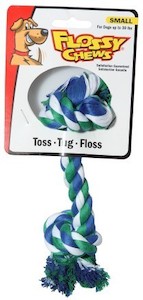 Dog Toys: Flossy Chew Dog Tug Toy - Small
