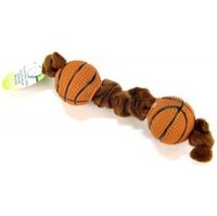 Dog Toys: Li'l Pals Tug Toy Basketball (For Small Dogs)