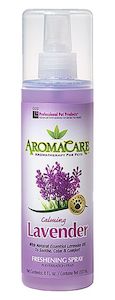 Dog Grooming Tools And Shampoos: Dog Between Bath Freshening Spray - AromaCare Calming Lavender