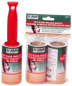 Dog Grooming Tools And Shampoos: Safari Lint Roller Refill (Pack of two)