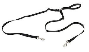Collars Leads: Double Dog Walking Lead