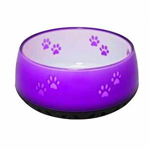 Solid and Beautiful Dog/Cat Bowls Non-Skid - Purple