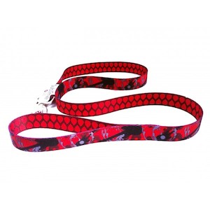 Dog Leads: Sublime Reversible Dog Lead -Guitar Red 120cm (4ft)