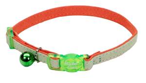 Cats: Too! Green Suede Tone Tone Cat Collars