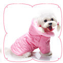 Jackets And Jumpers: Dog Pink Parka (Raincoat) XXS (USA)