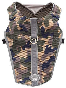 Jackets And Jumpers: Dog Reflective Vest Mesh Harness - Camo