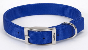 Inventory Out Of Stock: Coastal Heavy Duty Dog Collars Double Ply with Metal Buckle