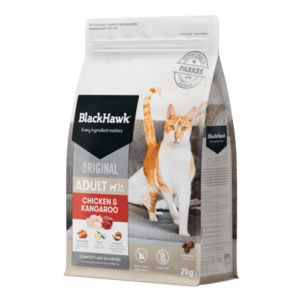 BlackHawk Chicken & Kangaroo Original Adult Cat Dry Food - Pet Shore