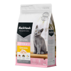 Products: BlackHawk Chicken Original Kitten Food - Pet Shore