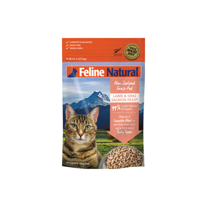Feline Natural Lamb & King Salmon Feast Freeze-Dried Cat Food Topper - Pet Shore