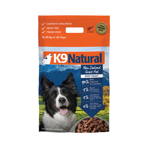 Products: K9 NATURAL Beef Feast Freeze-Dried Dog Food Topper 3.6KG - Pet Shore