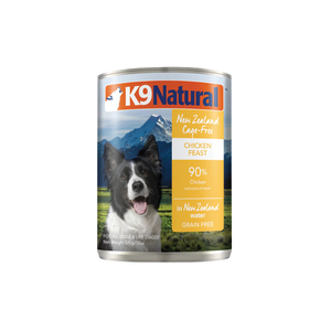 K9 NATURAL Chicken Feast Canned Dog Wet Food 370G - Pet Shore