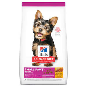 Dry Dog Food: Hill's Science Diet Small Paws Dry Puppy Food 1.5kg