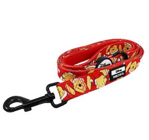Leads: Winnie the Pooh Christmas: Dog Leash- 2.5cm