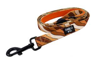 Espresso Swirl: Dog Leash- 2.5cm