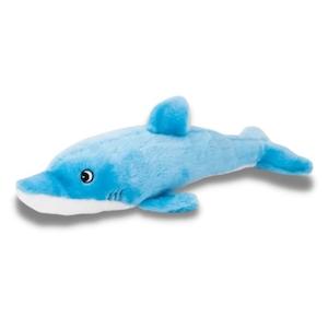 Plush Toys: Zippy Paws Jigglerz Dog Toy - Blue Dolphin