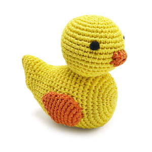 Chew Toys: Crochet Toy- Duck