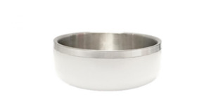 3Bears AntiSkid Dbl Wall Bowl 850ml 14cm White