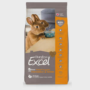 General: Burgess Excel Indoor Rabbit Nugget with Dandelion & Nettle 1.5kg