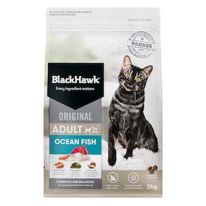 Feline: Black Hawk - Original Ocean Fish for Cats