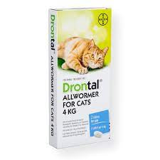 Feline: Drontal - Cat Wormer for 6kg Cats