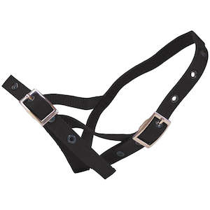 Stock: Web Calf Halter Tethering style Black