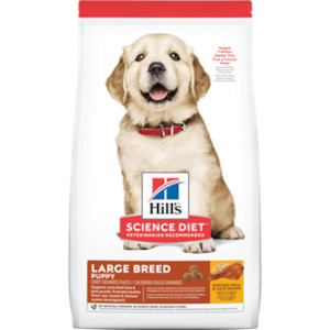 Puppy 0 12 Months: Hill's Science Diet Puppy Large Breed 12kg