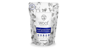 Treats: Woof Beef Green Tripe Treats 40g