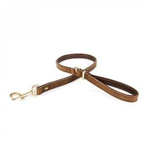 Leads Collars: Ezydog Oxford Leather Lead