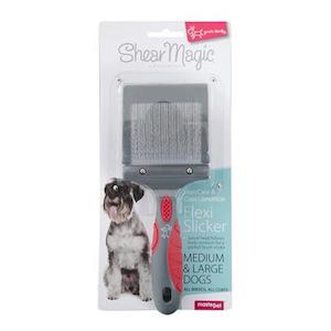 Canine Accessories: Shear Magic - Flexi Slicker