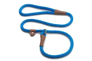 Leads Collars: Mendota Slip Lead - Blue