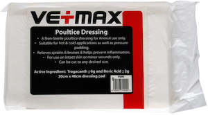 Vetmax Poultice Dressing