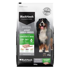 Black Hawk - Adult Chicken & Rice Large Breed 20kg