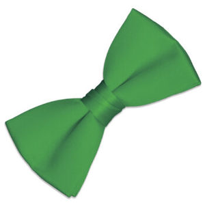 Products: Bow Tie Satin Green