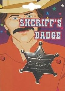 Badge Silver Sheriff