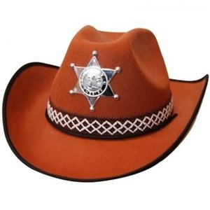 Hat Cowboy Brown