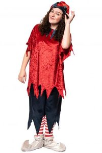 Products: Christmas Elf Red Velvet Tunic