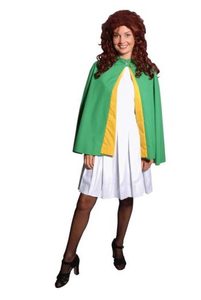 Products: Irish Lass Jig White Dress and Green Cape