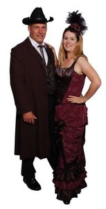 Highway Man and Saloon Madam