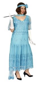 Products: 20s Blue Sleeved Flapper