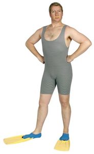 Products: 20s Bathers Green Purple Stripe