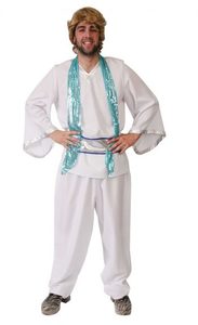 Abba Bjorn White Silver Set