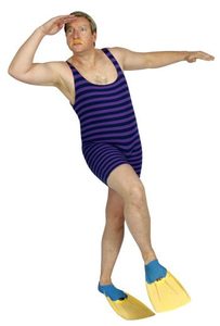 Products: 20s Bathers Purple Navy Stripe