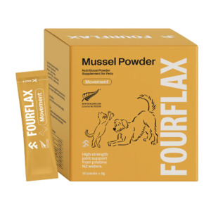 Products: Fourflax Feline Mussel Powder - Petworkz